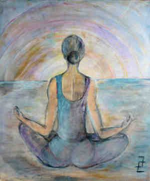 Meditation in Acryl