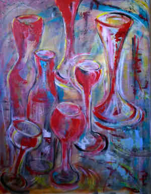 Sinnestaumel in Acryl