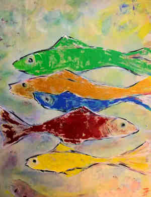 Fische im Schwarm